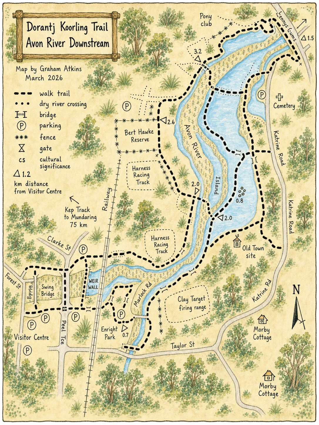 Downstream map